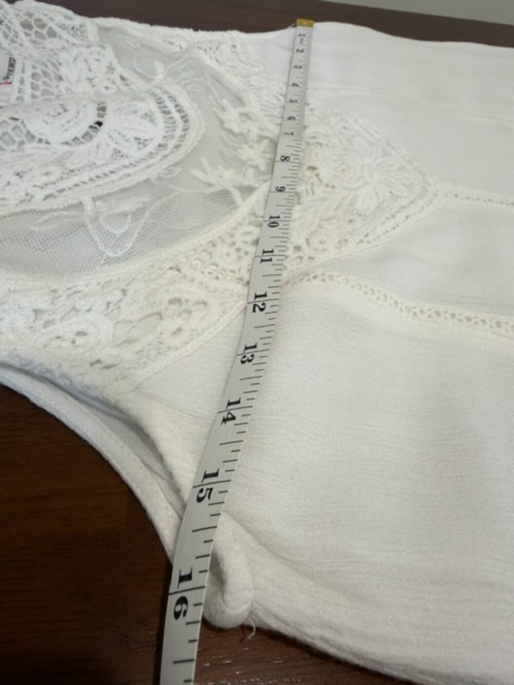 Save By The Dress White Sleeveless Lagen Look Dress Tunic Size S. - Picture 12 of 16